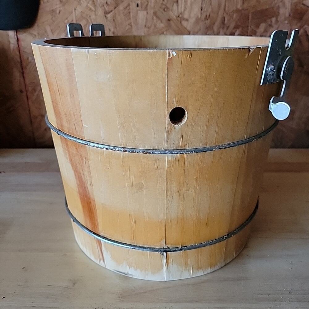 Rival Ice Cream Wood Bucket ONLY for Model 8550 5 Qt. Made USA Replacement Part